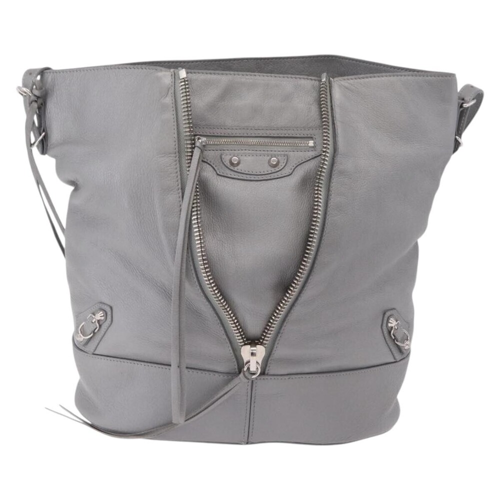 Balenciaga Papier Drop Bucket Leather